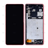 Chassis + Ecran Original OEM + Vitre pour Sony Xperia 10 III (XQ-BT52) - Rose