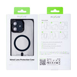 Étui Rixus Classic 04 avec MagSafe pour Apple iPhone 11 Noir