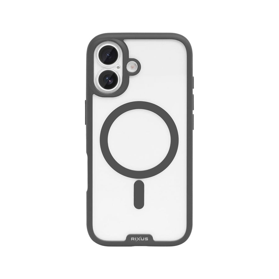 Coque Rixus Crystal Amber pour Apple iPhone 17 - Gris