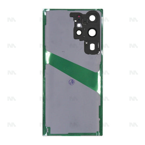 Vitre arrière pour Samsung Galaxy S23 Ultra S918B avec lentille crème Original