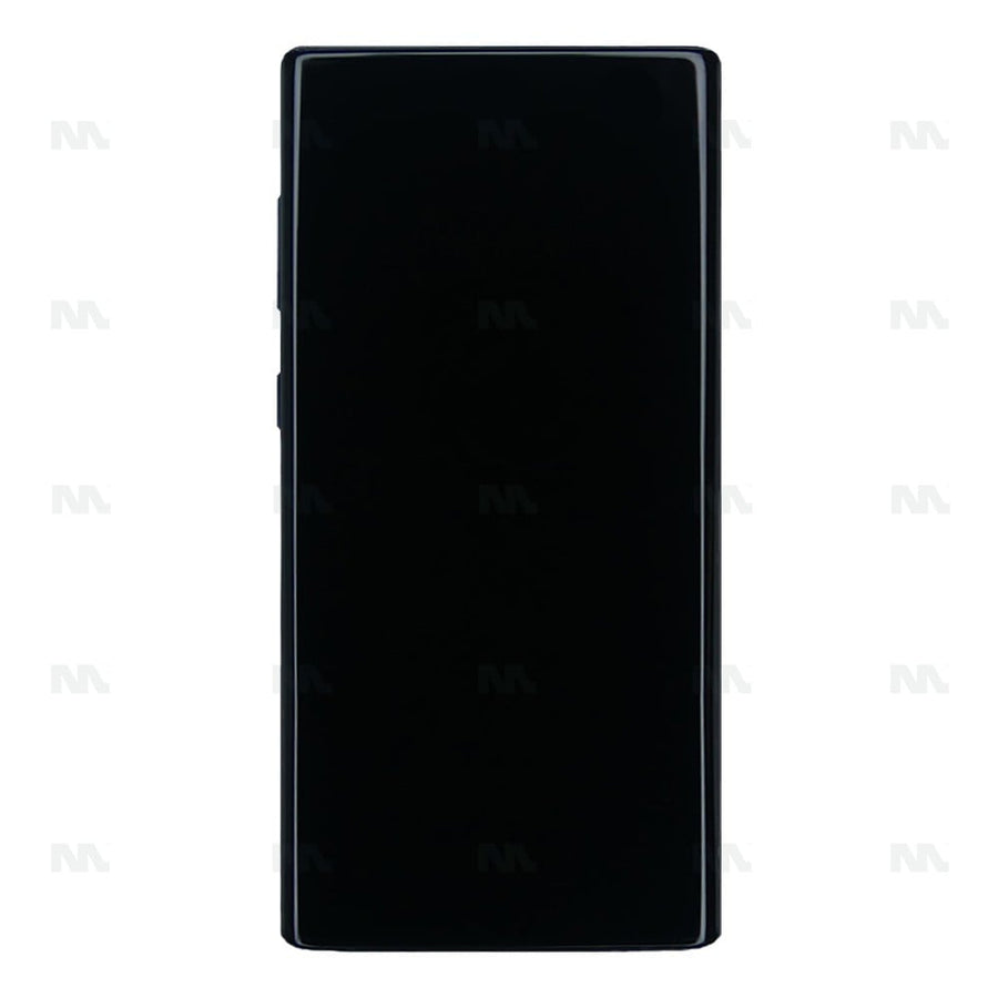 Chassis + Ecran Officiel Service Pack + Vitre pour Samsung Galaxy Note 10 N970F - Aura Black