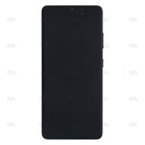 Chassis + Ecran LCD + Vitre pour Samsung Galaxy S21 Ultra 5G G998B Phantom Black Pre - Assembled