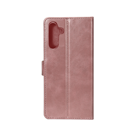 Rixus Bookcase pour Samsung Galaxy A24 4G Rose