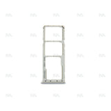 Support de carte SIM argenté OEM pour Samsung Galaxy A50 A505F, A30 A305F, A20 A205F