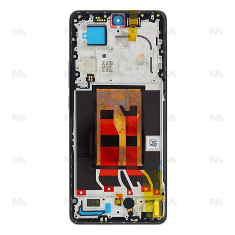 Chassis + Ecran Officiel Service Pack + Vitre pour Oppo Reno 10 Pro 5G (CPH2525) - Silvery Grey
