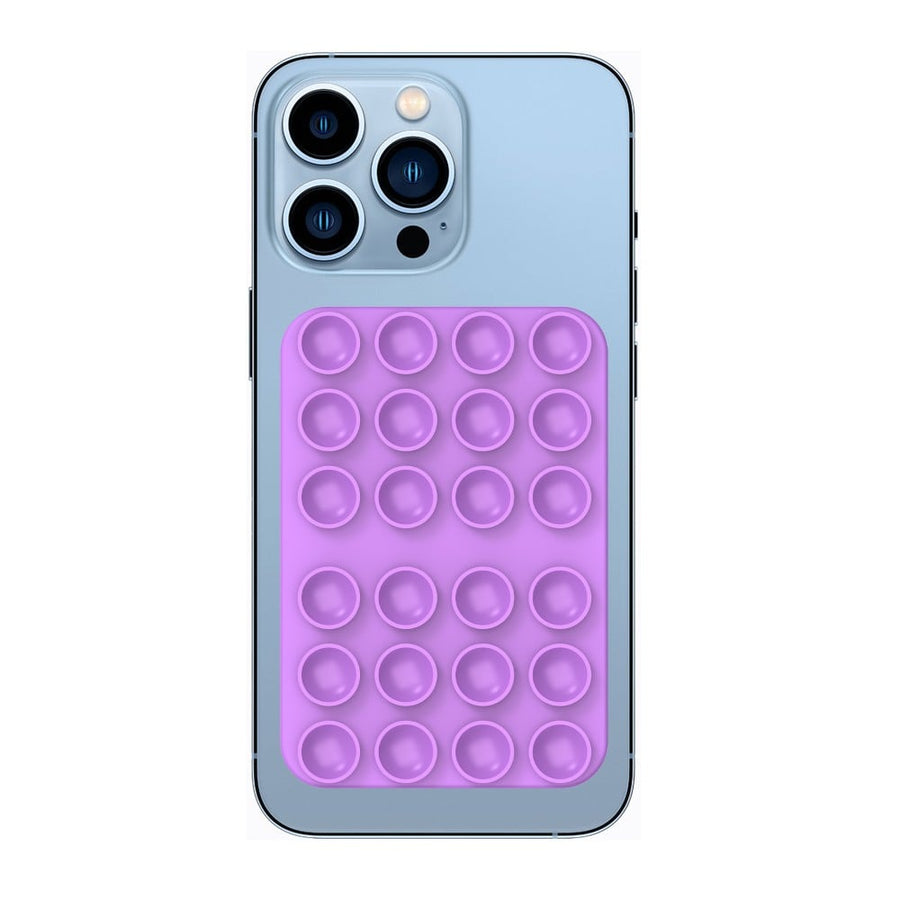 Support pour téléphone avec ventouse et miroir Rixus RXPH40LP, violet clair