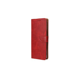 Rixus Bookcase pour Apple iPhone 15 Plus Rouge foncé