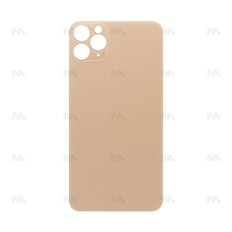 Vitre Arrière avec bloc complet pour Apple iPhone 11 Pro Max, compatible avec la couleur or