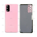 Vitre arrière avec objectif pour Samsung Galaxy S20 G980F, S20 G981B – Rose nuage – Original