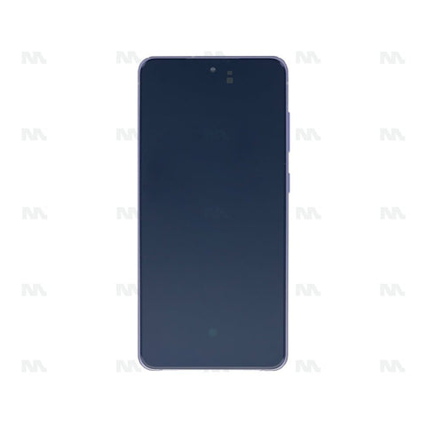 Chassis + Ecran Officiel Service Pack + Vitre pour Samsung Galaxy S21 FE G990B Lavender