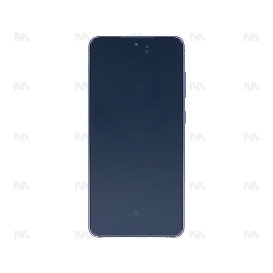 Chassis + Ecran Officiel Service Pack + Vitre pour Samsung Galaxy S21 FE G990B Lavender