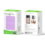 Support pour téléphone avec ventouse et miroir Rixus RXPH40LP, violet clair