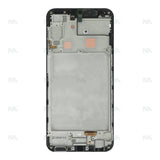 Chassis + Ecran Officiel Service Pack + Vitre pour Samsung Galaxy A24 4G A245F - Noir