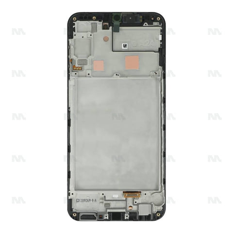 Chassis + Ecran Officiel Service Pack + Vitre pour Samsung Galaxy A24 4G A245F - Noir