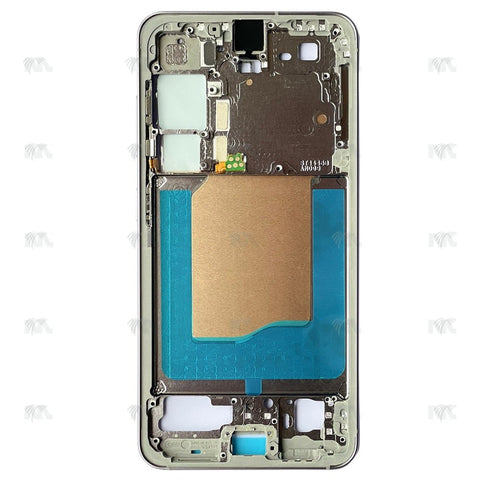 Cadre central pour Samsung Galaxy S25 S931B – Argenté – OEM