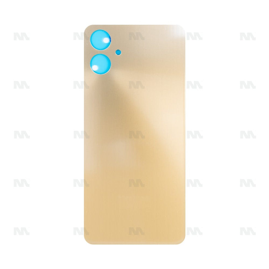 Vitre arrière pour Samsung Galaxy A06 A065F sans objectif, couleur or, OEM