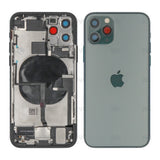 Boîtier pour Apple iPhone 11 Pro avec petites pièces, vert OEM