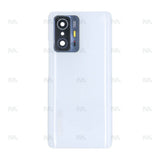 Vitre arrière pour Xiaomi Mi 11T avec objectif, blanc clair de lune, OEM