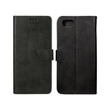 Rixus Bookcase pour Apple iPhone SE (2020) Noir
