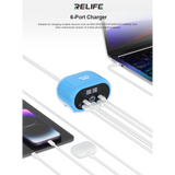 Chargeur intelligent à 6 ports Relife RL-309U