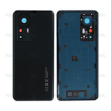 Vitre arrière pour Xiaomi 12T Pro 5G avec objectif – Noir – OEM