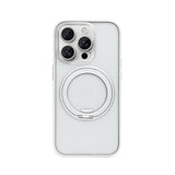 Coque Rixus SnapGrip 360 avec Anneau Support pour Apple iPhone 15 Pro Max - Blanc