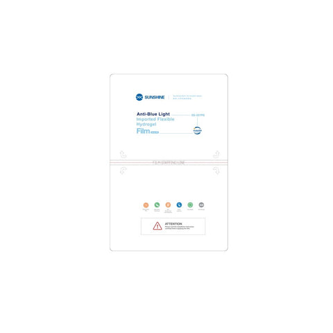 Film hydrogel flexible importé anti-lumière bleue Sunshine SS-057PB pour tablette 11 (20 pièces)