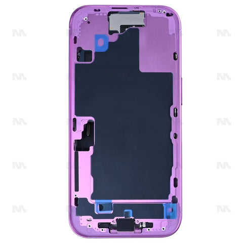 Boîtier avec petites pièces pour Apple iPhone 16 – Rose – OEM