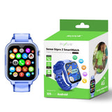 Montre connectée Rixus RXSW23B Sense Gtpro 2 avec GPS et fonction carte SIM, bleue