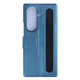 Étui Portefeuille Avec Porte-Stylo Rixus Pour Samsung Galaxy Z Fold8 Ultra Bleu Sierra