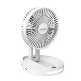 Ventilateur portable à batterie Rixus RXBF03 blanc