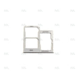 Support pour carte SIM argenté OEM pour Samsung Galaxy A40 A405F