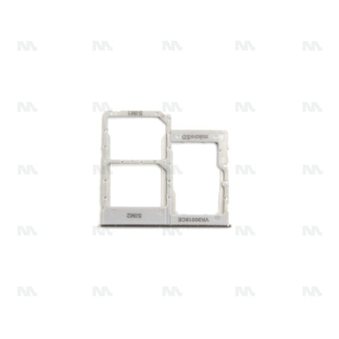 Support pour carte SIM argenté OEM pour Samsung Galaxy A40 A405F