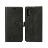Rixus Bookcase pour Samsung Galaxy S24, S25 Noir