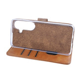 Bibliothèque Rixus pour Samsung Galaxy S26 Marron clair
