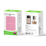 Support pour téléphone avec ventouse et miroir Rixus RXPH40L – Rose rouge