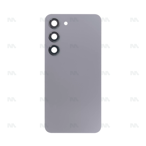 Vitre arrière pour Samsung Galaxy S23 S911B avec objectif graphite OEM