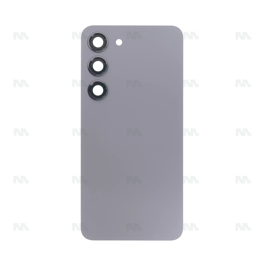 Vitre arrière pour Samsung Galaxy S23 S911B avec objectif graphite OEM