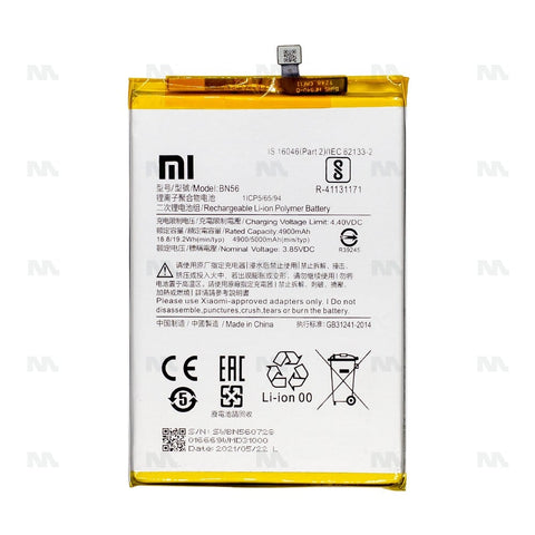 Batterie Xiaomi Redmi 9A, Redmi 9C, Poco M2 Pro (BN56) - OEM
