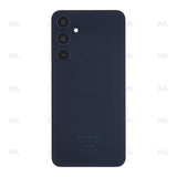 Vitre arrière Samsung Galaxy A35 5G A356B avec objectif, bleu marine, Original