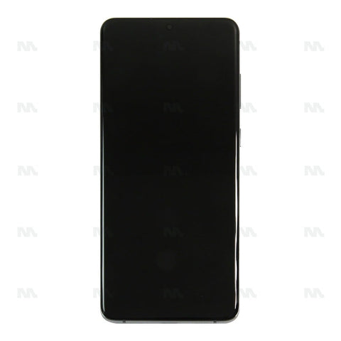 Chassis + Ecran Officiel Service Pack + Vitre pour Samsung Galaxy S20 plus G985F / 5G G986F - Cosmic Grey
