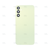 Vitre arrière pour Samsung Galaxy A34 5G A346B avec lentille Lime OEM