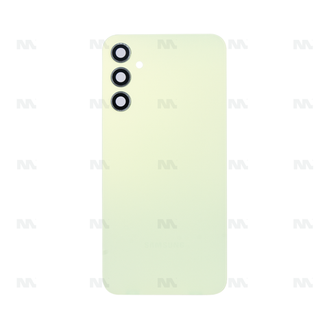 Vitre arrière pour Samsung Galaxy A34 5G A346B avec lentille Lime OEM