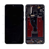 Chassis + Ecran Original Reconditionné + Vitre pour Huawei P20 Pro - Noir