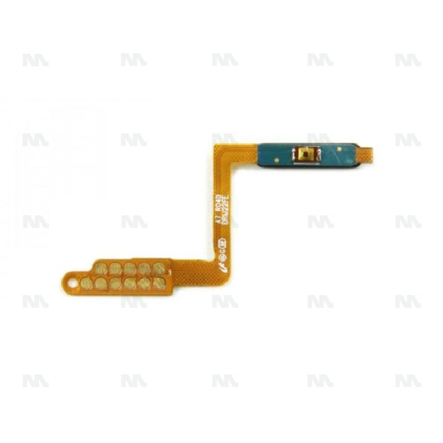 Capteur d'empreintes digitales avec Nappe On/Off pour Samsung Galaxy A7 (2018) A750F – Noir – OEM