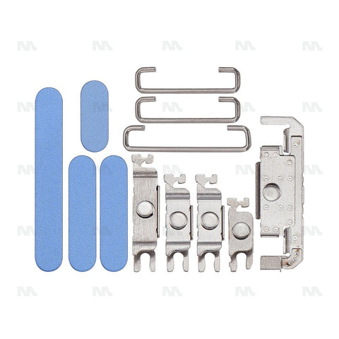 Ensemble de boutons latéraux Ultramarine Compatible (4 pièces) pour Apple iPhone 16, 16 Plus