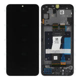 Chassis + Ecran Officiel Service Pack + Vitre pour Samsung Galaxy A05s A057F - Noir