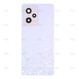 Vitre arrière avec lentille Originale pour Xiaomi Redmi Note 12 Pro 5G - Violet Poussière d'Étoile