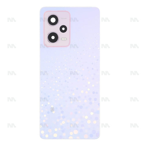 Vitre arrière avec lentille Originale pour Xiaomi Redmi Note 12 Pro 5G - Violet Poussière d'Étoile