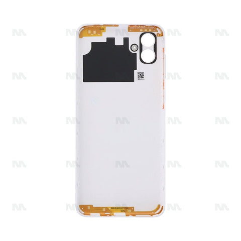 Vitre arrière pour Samsung Galaxy A04 A045F avec objectif blanc OEM